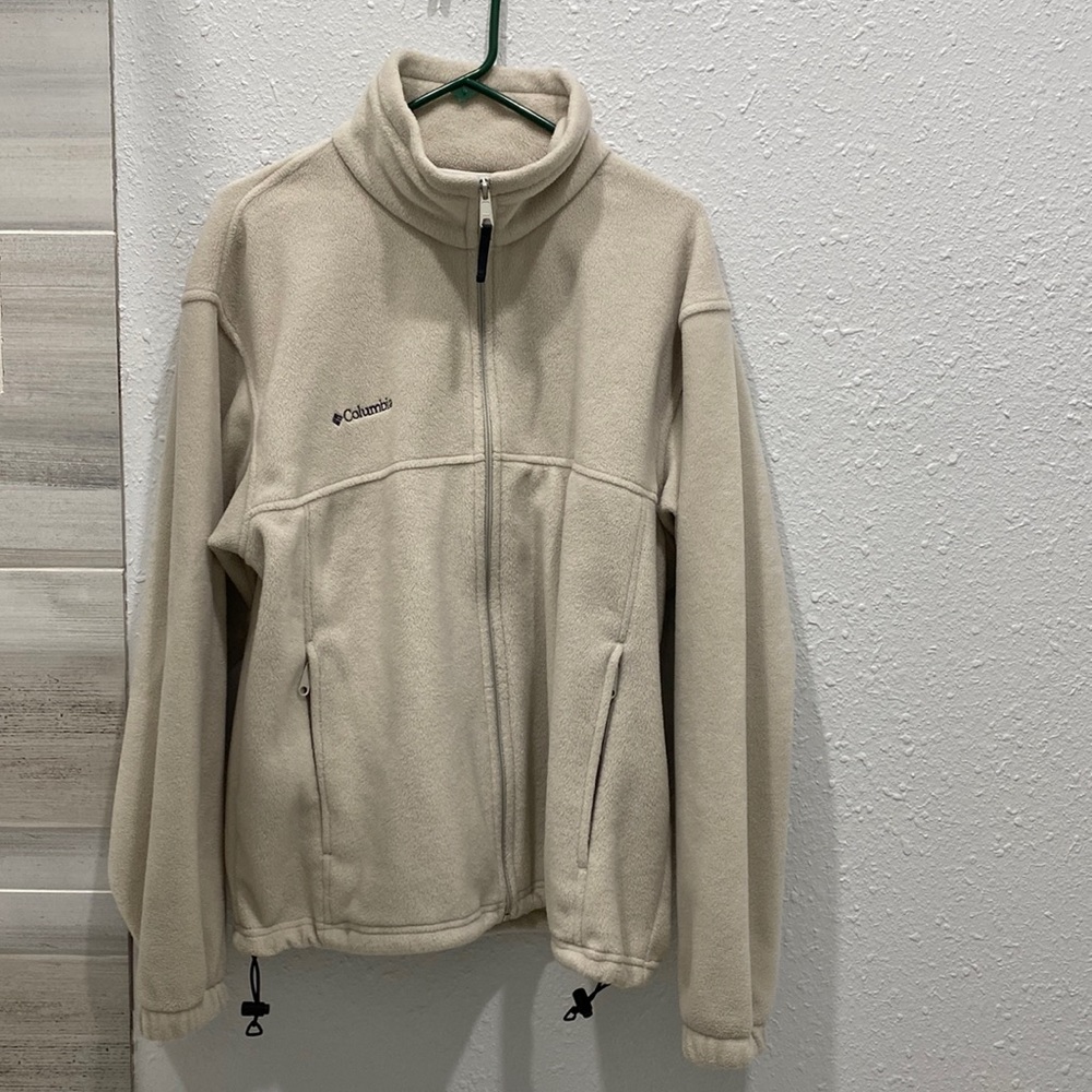 Mens Columbia zip up